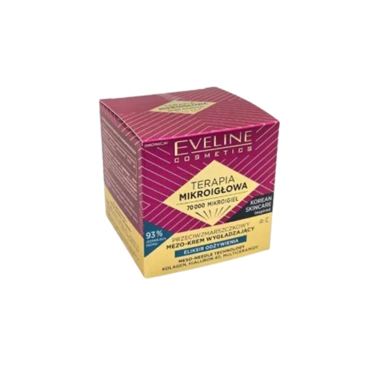 Eveline Microneedle Therapy Nourishing Elixir Smoothing Meso-cream for the face 50 ml