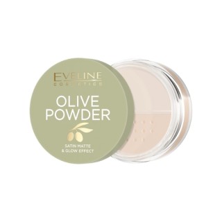 Eveline Olive Powder loose powder with olive leaf and seed extract 8 g