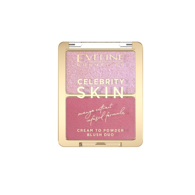 Eveline Celebrity Skin Creamy Blush Duo /01/ 8 g