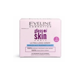 Eveline Glass Skin ultra light, moisturizing face cream-gel 50 ml