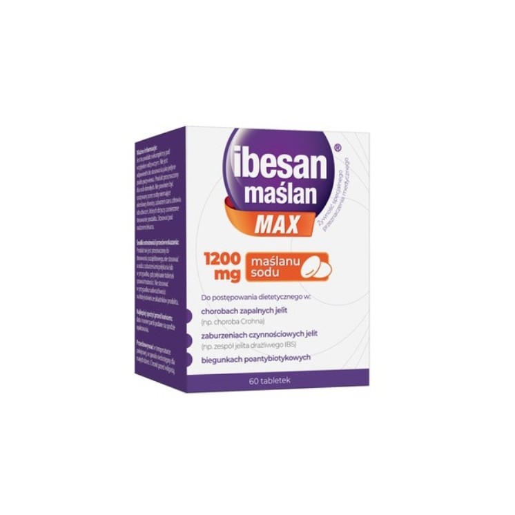 Ibesan Maślan Max 60 kapsułek 