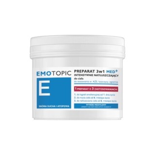 Emotopic Med+ 3-in-1 body preparation for AZS , psoriasis and eczema 500 ml