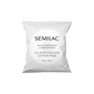 Semilac Dust-free cotton pads 13 layers 500 pieces