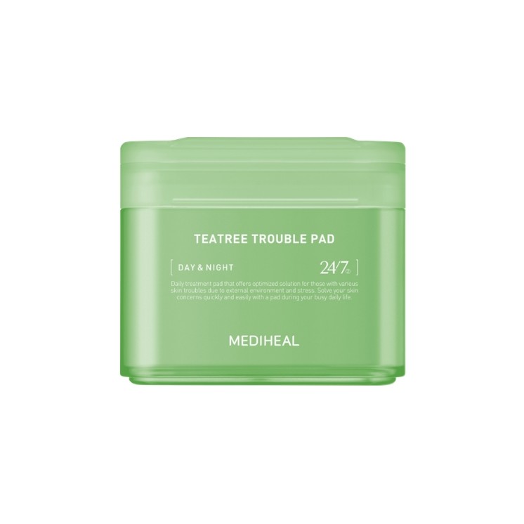Mediheal Teatree Trouble Toning Face Pads 100 pcs