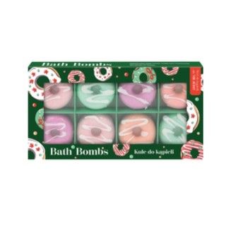 Bella Donut Bath Bomb Set 8 pcs x 30 g