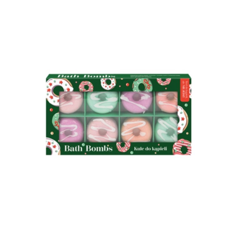 Bella Donut Bath Bomb Set 8 pcs x 30 g