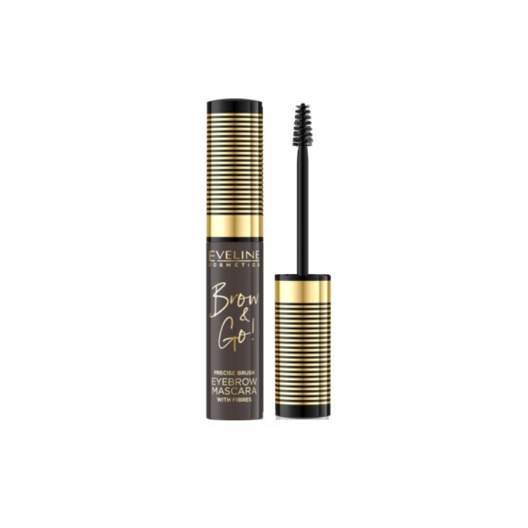Eveline Brow & Go Mascara do brwi /02/ Dark 6ml