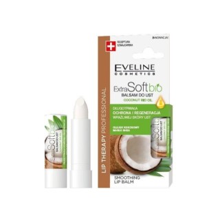 Eveline Lip Therapy Professional Balsam ochrony do ust Extra Soft Bio Kokos 4 g