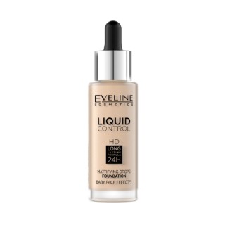 Eveline Liquid Control Podkład w Droperze /016/ Vanilla Beige 32 ml