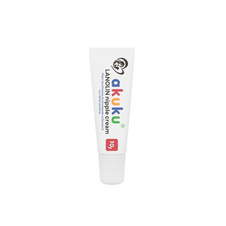 Akuku Maść lanolinowa do brodawek sutkowych 10 ml
