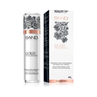 Bandi Gold Philosophy Peptide Rejuvenating Cream for Face, Neck and Décolleté 50 ml