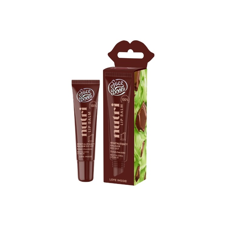 FaceBoom Nutri Lip Balm Revitalizing Lip Balm Dubai Chocolate 10 g