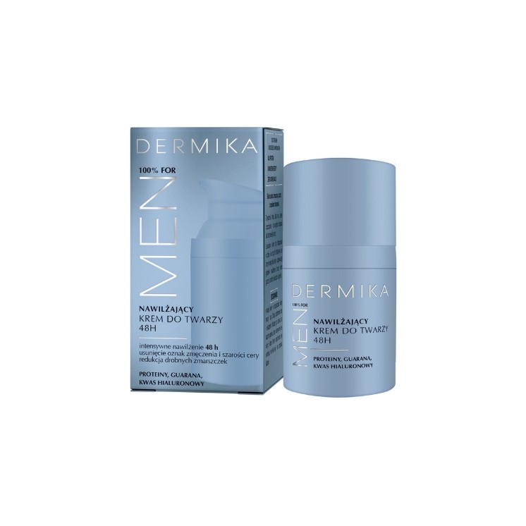 Dermika Men Moisturizing Face Cream 48H for Men 50 ml