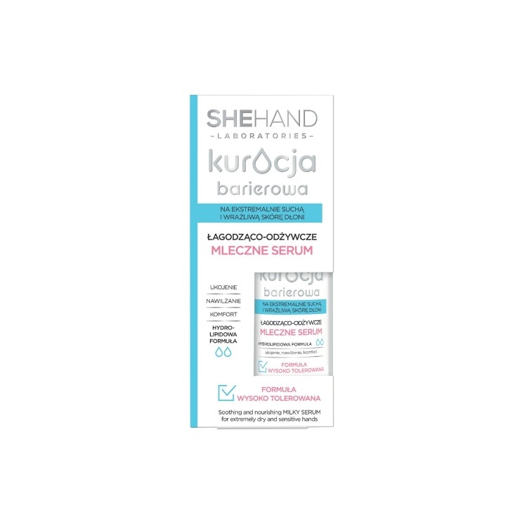 SheHand Barrier Treatment Soothing and Nourishing Milk Hand Serum 30 ml