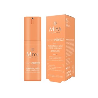 Miya Cosmetics peachPERFECT Illuminating Facial Lotion with Beta-Carotene 50 ml