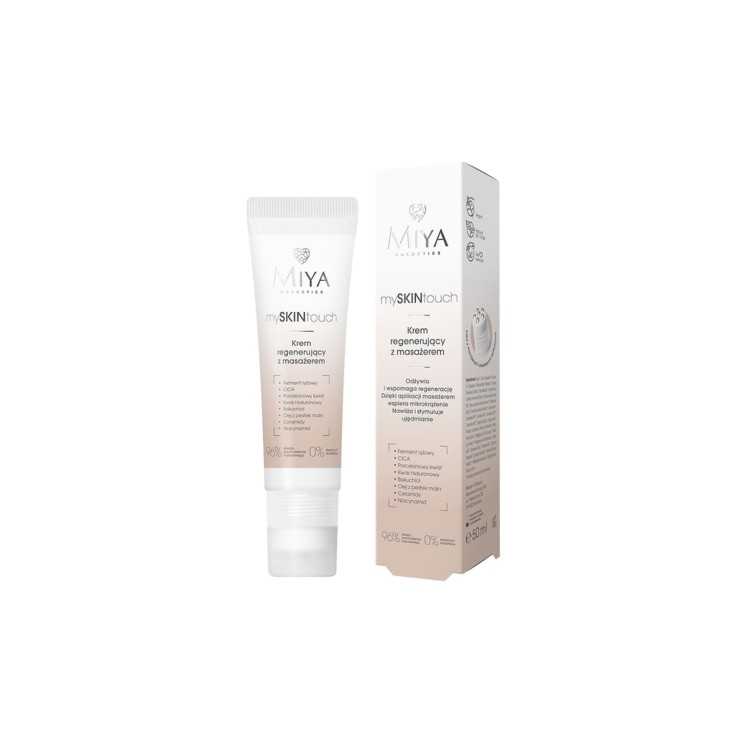 Miya Cosmetics mySKINtouch Regenerating Face Cream with Massager 50 ml