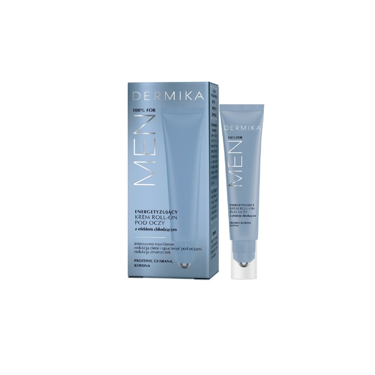 Dermika Men Energizing Roll-On Eye Cream with Cooling Effect 15 ml
