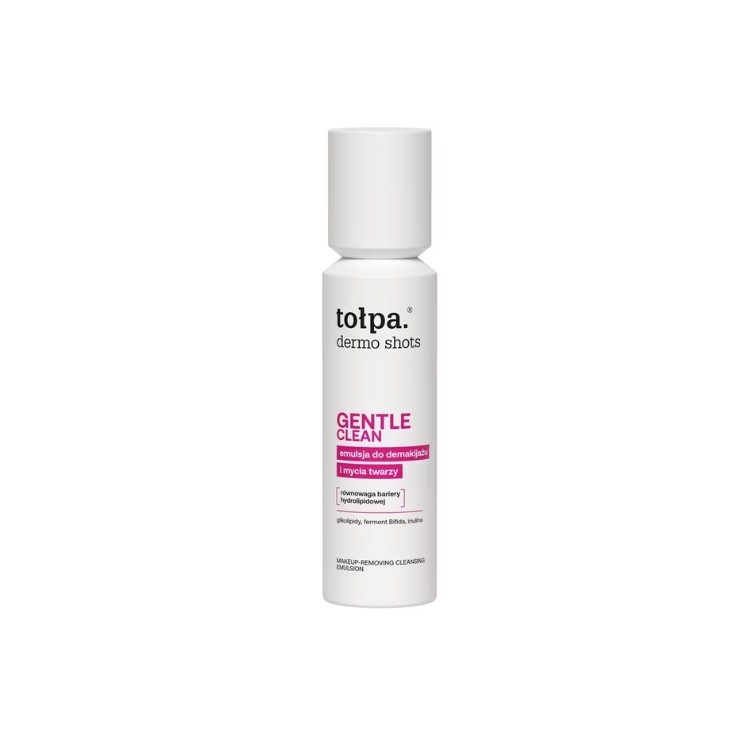 Tołpa Dermo Shots Gentle Clean Emulsion for make-up removal and face cleansing 120 ml