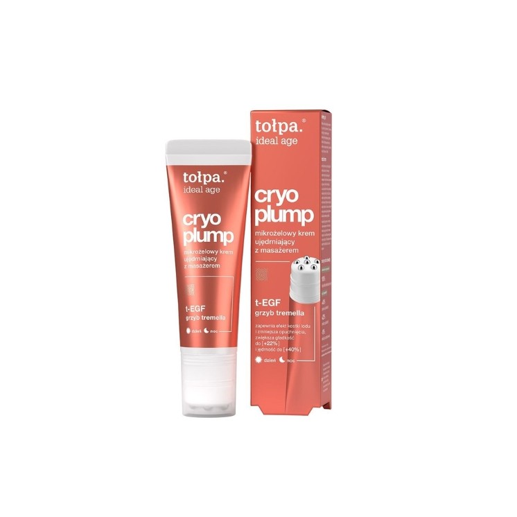Tołpa Ideal Age Cryo Plump Microgel Firming Cream with Massager 50 ml