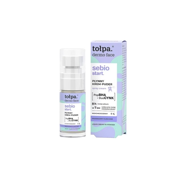 Tołpa Dermo Face Sebio Start. Liquid Cream-Powder 30 ml