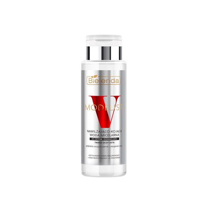 Bielenda V-Modelist moisturizing and soothing micellar water for cleansing and make-up removal 400 ml