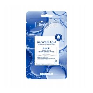 Bielenda serumMASK Molecular Technology moisturizing NMF serum sheet mask 1 piece