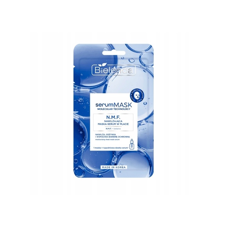 Bielenda serumMASK Molecular Technology moisturizing NMF serum sheet mask 1 piece