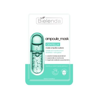 Bielenda Ampoule_mask reducing redness Centella sheet mask ampoule 1 piece