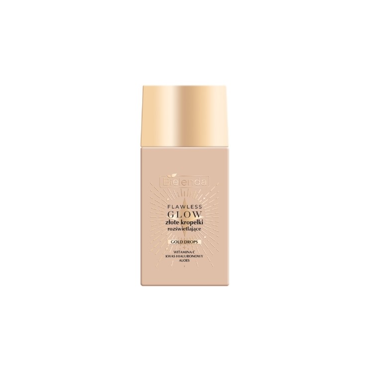Bielenda Flawless Glow Gold Drops golden illuminating face drops 40 ml