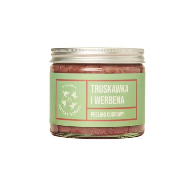 Mydlarnia Cztery Szpaki Strawberry and Verbena Sugar Peeling 250 ml