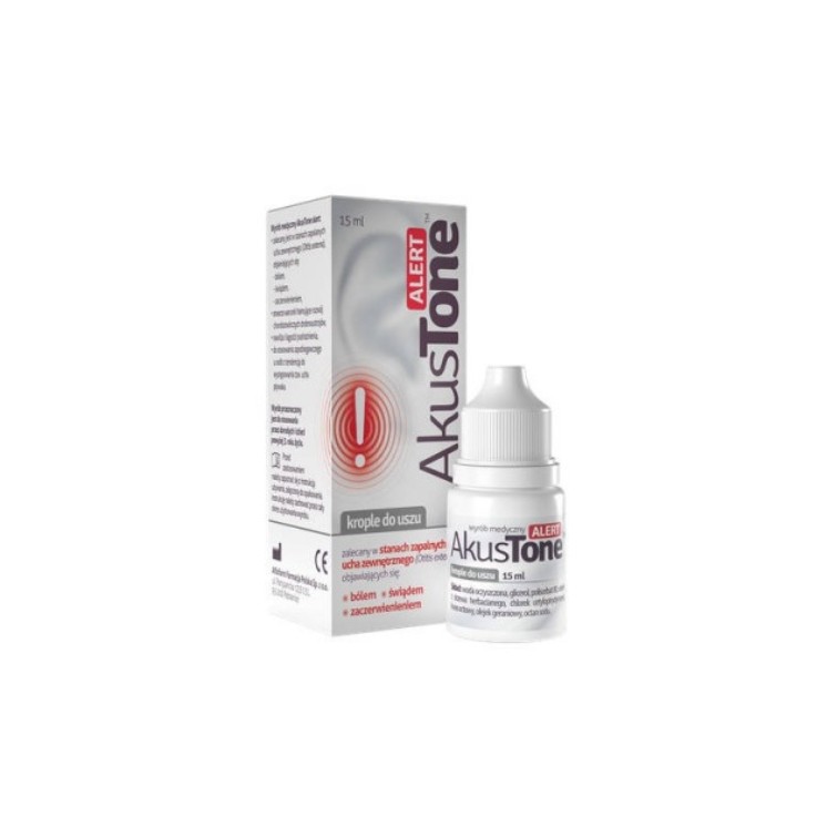 Akustone Alert Ear Drops 15 ml