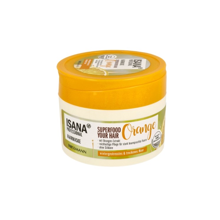 Isana Professional Orange Mask for Dry and Damaged Hair 275 ml