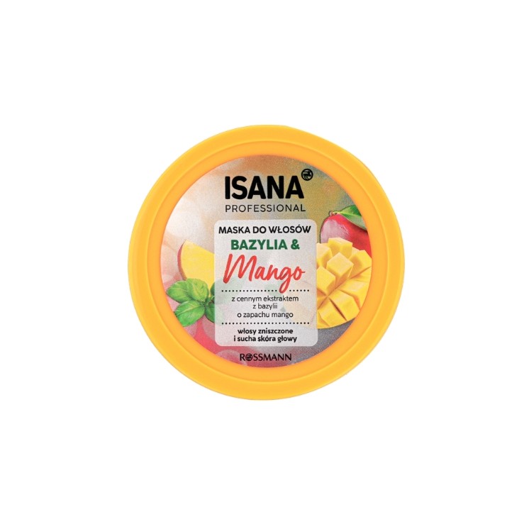 Isana Professional Basil & Mango Hair Mask 275 ml