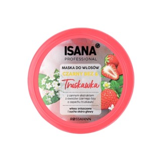 Isana Professional Elderberry & Strawberry Hair Mask 275 ml