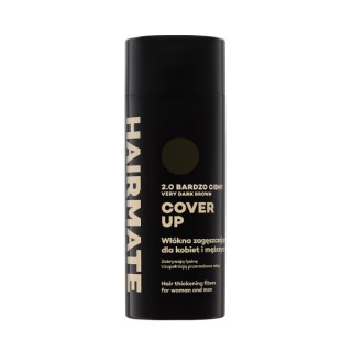 Hairmate Cover Up Cellulose Fibers for Hair Thickening /2/ Very Dark Brown 22 g