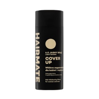 Hairmate Cover Up Cellulose Fibers for Hair Thickening /6/ Light Brown 22 g