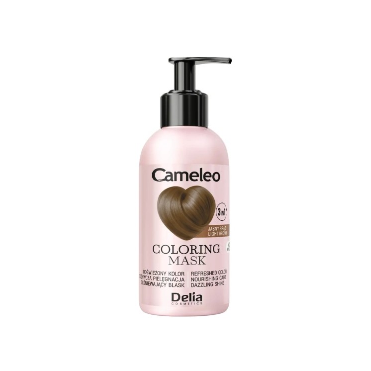 Delia Cameleo Light Brown Hair Coloring Mask 120 ml