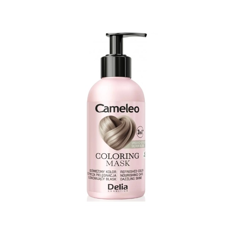 Delia Cameleo Silver Blond Hair Coloring Mask 120 ml