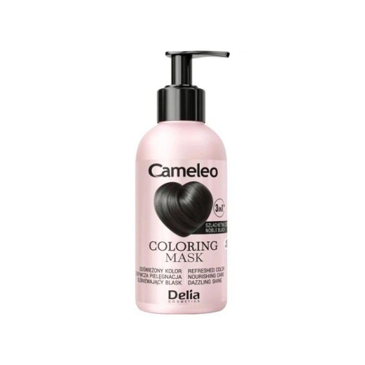 Delia Cameleo Noble Black Hair Coloring Mask 120 ml