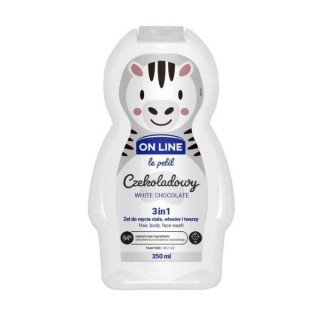 On Line Le Petit Chocolate Body, Hair and Face Wash Gel for Children 350 ml