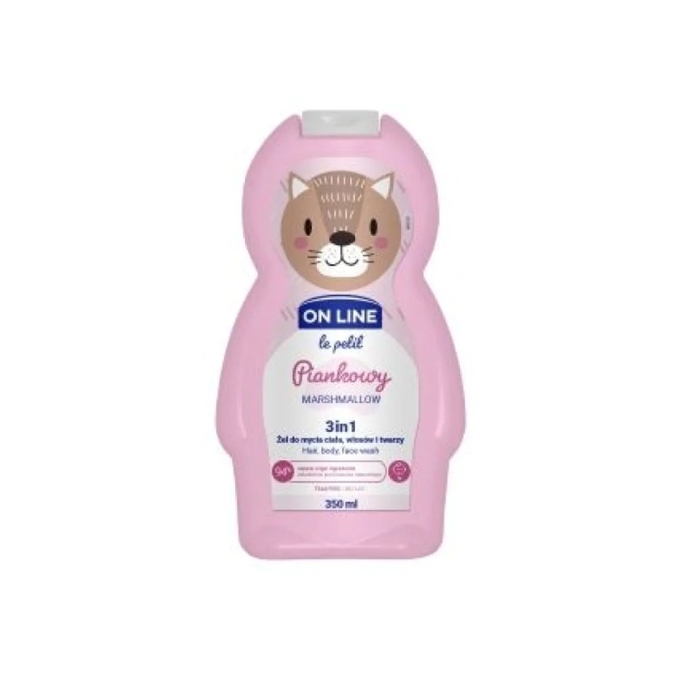 On Line Le Petit Foaming Body, Hair and Face Wash Gel for Children 350 ml