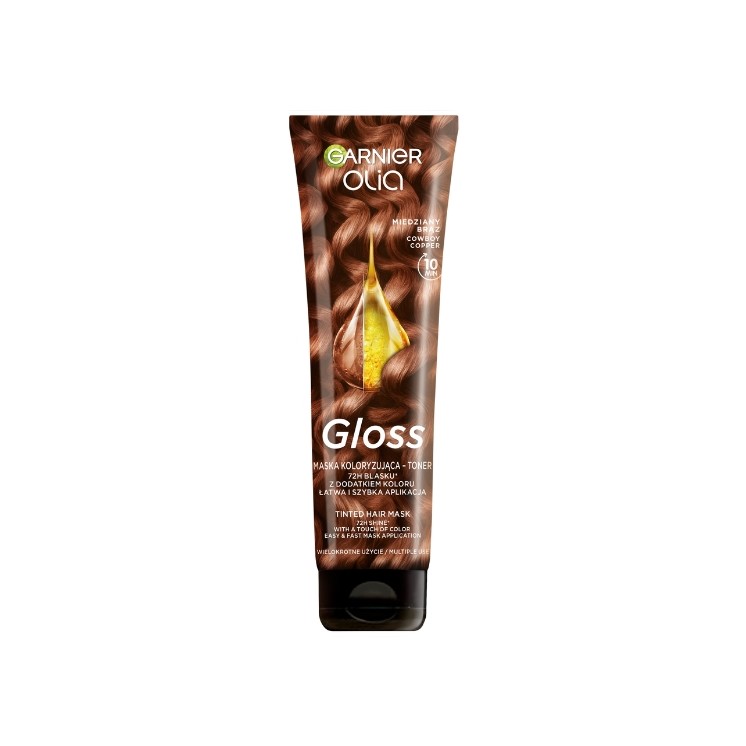 Garnier Olia Gloss Copper Brown Toning Mask 150 ml