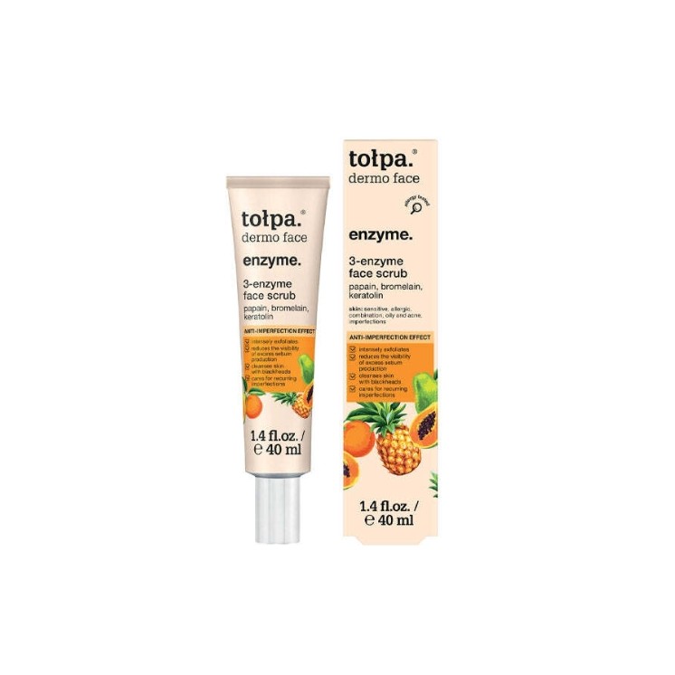Tołpa Dermo Face Enzyme. 3-Enzyme Facial Peeling 40 ml