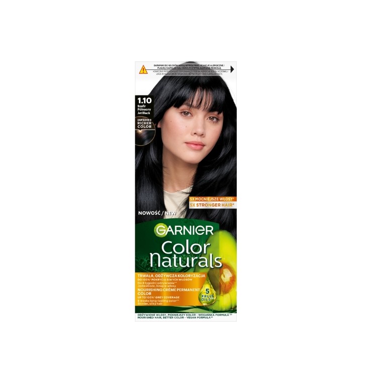 Garnier Color Naturals Farba do włosów /1.10/ Granatowa Czerń