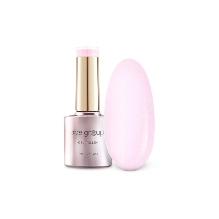 Aba Group Hybrid Nail Polish /701/ Powder Pink with Particles 7 ml