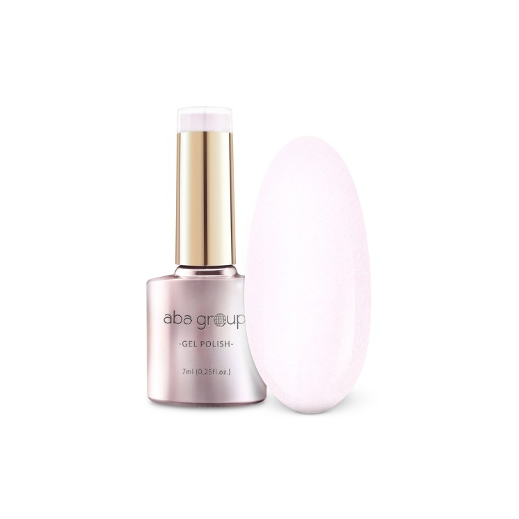 Aba Group Hybrid Nail Polish /702/ Milky Light Pink 7 ml