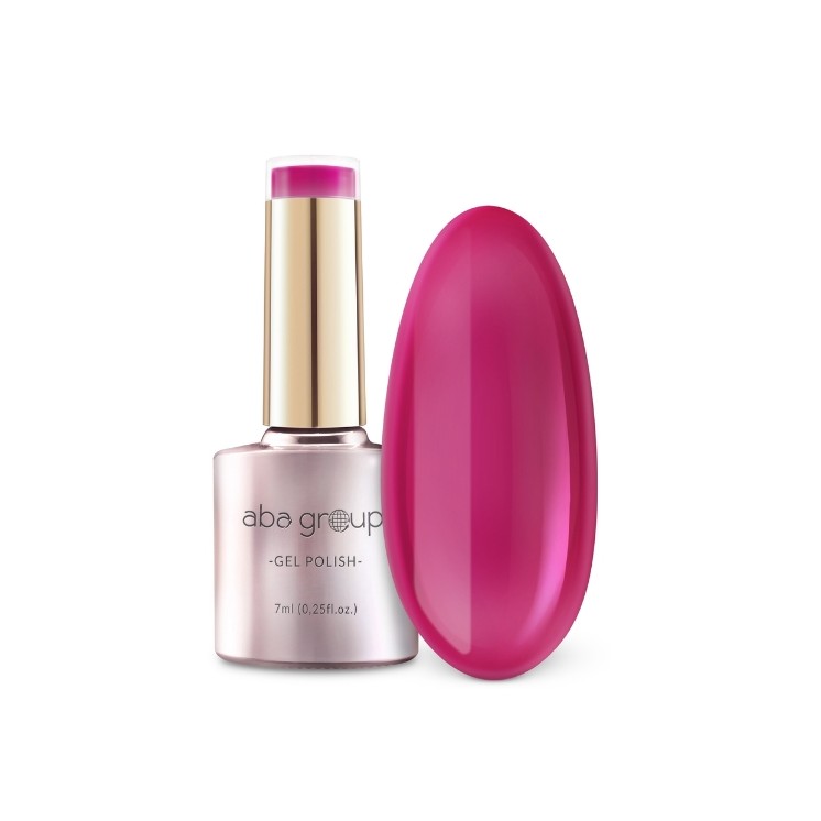 Aba Group Hybrid Nail Polish /728/ Fuchsia Neon 7 ml