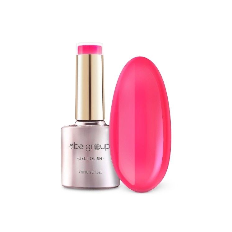 Aba Group Hybrid Nail Polish /730/ Pink Neon 7 ml