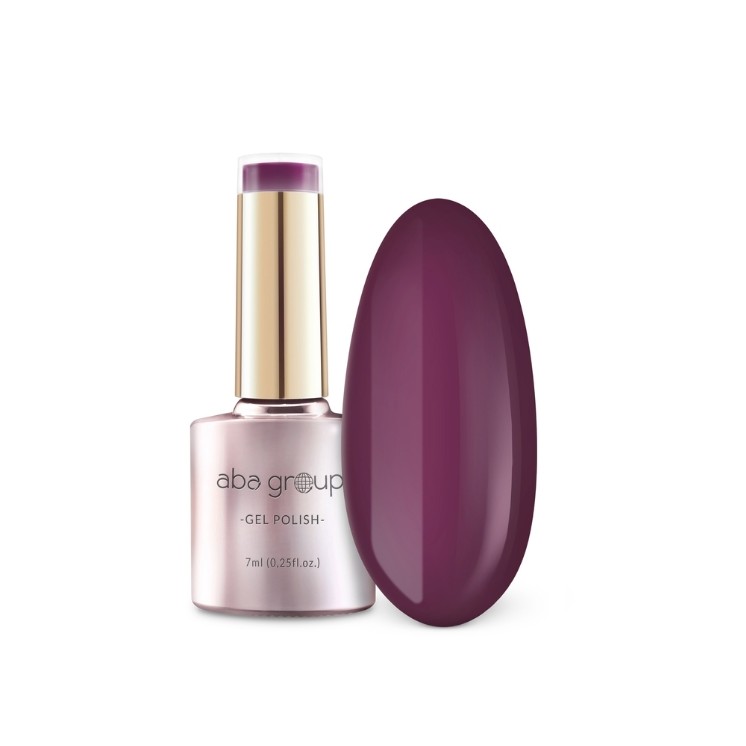 Aba Group Hybrid Nail Polish /754/ Dark Purple 7 ml