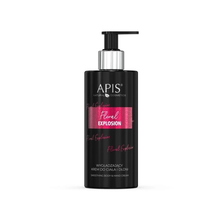 Apis Floral Explosion Smoothing Body and Hand Cream 300 ml